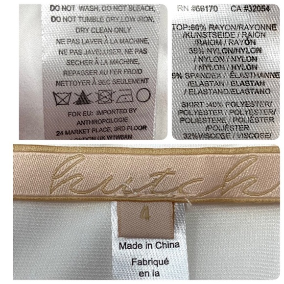 Anthropologie  Hutch Kalyn Halter Dress Halter w Faux Wrap Skirt  $168 S… - Picture 7 of 8